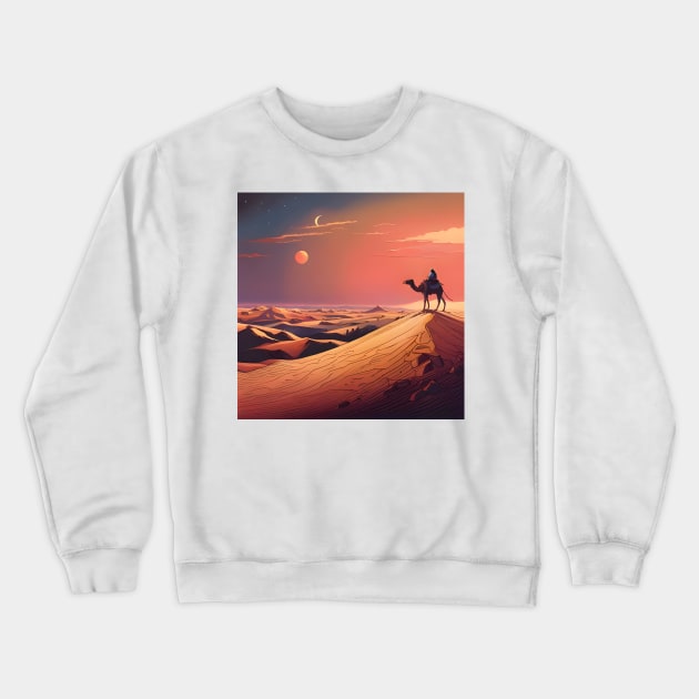 Sahara Crewneck Sweatshirt by Colin-Bentham